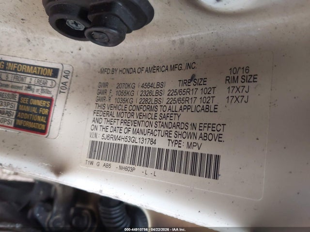 Honda CR-V Ex