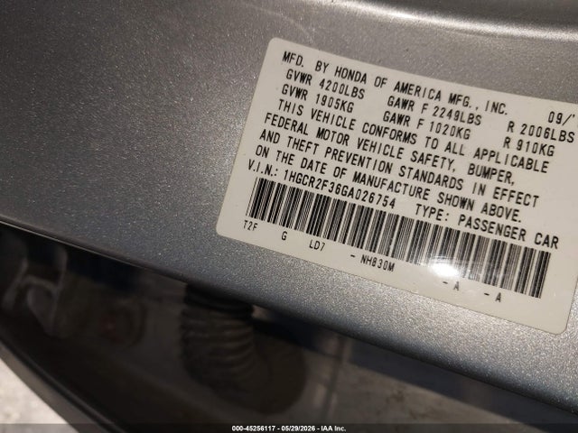 Honda Accord Lx