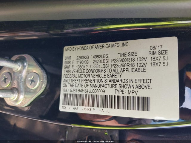 Acura RDX Acurawatch Plus Package