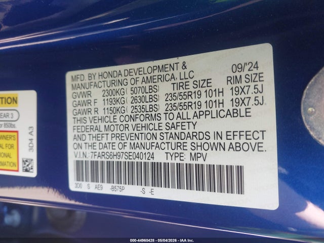 Honda CR-V Hybrid Sport Touring