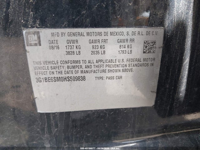 Chevrolet Cruze Lt Auto