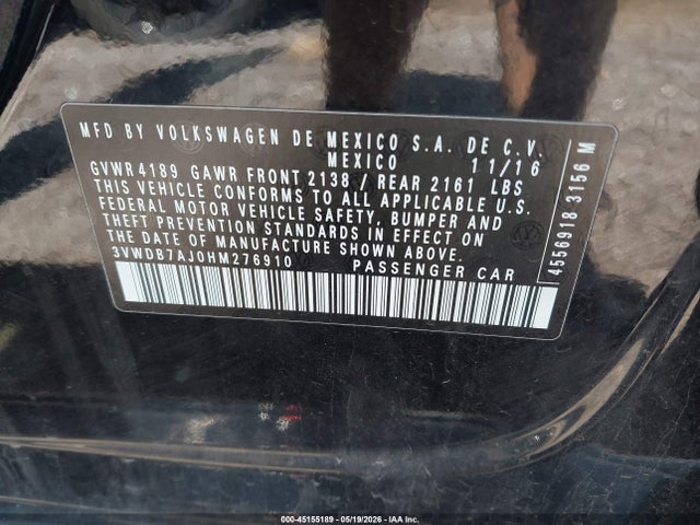 Volkswagen Jetta 1.4t Se