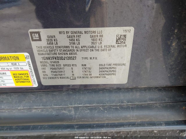 Chevrolet Traverse Ls