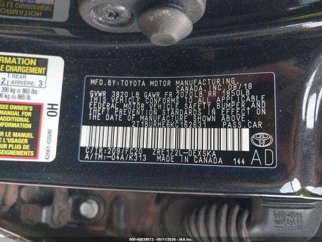 Toyota Corolla Se