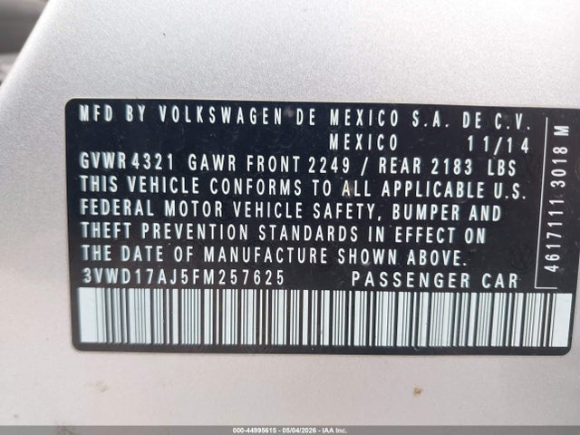 Volkswagen Jetta 1.8t Se