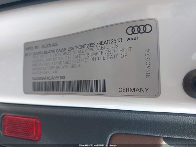 Audi A4 2.0t Premium