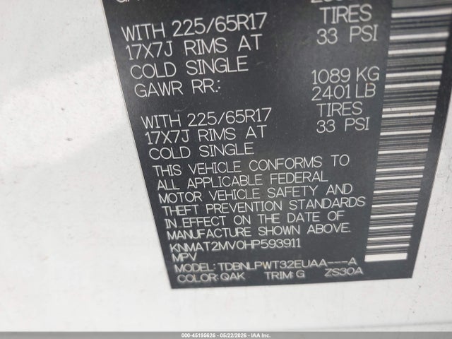 Nissan Rogue S