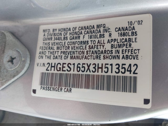 Honda Civic Lx