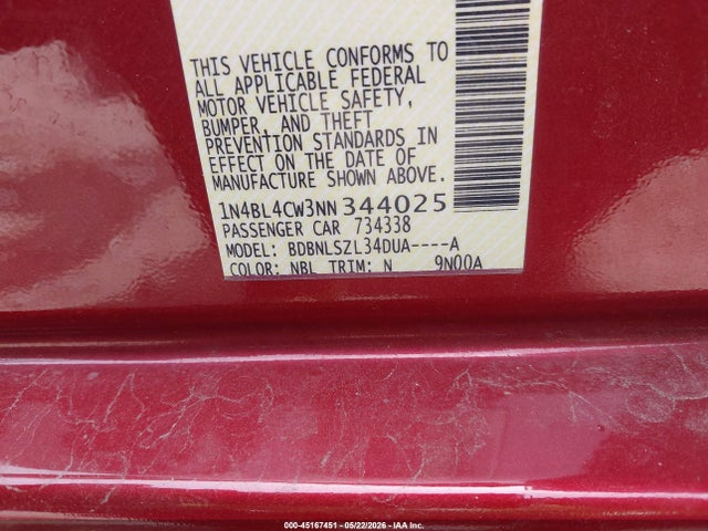 Nissan Altima Sr Intelligent Awd