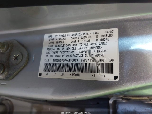 Honda Accord 2.4 Ex