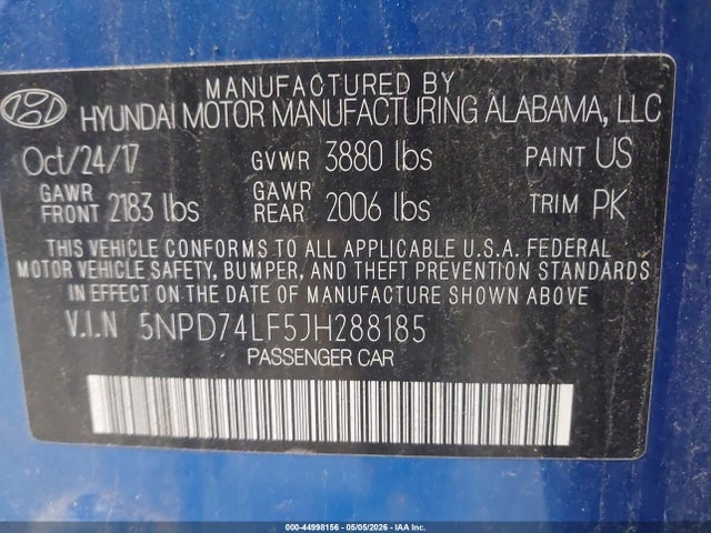 Hyundai ELANTRA Se