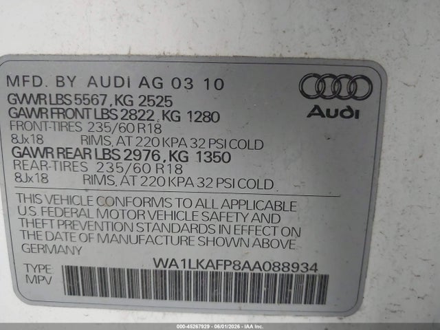 Audi Q5 3.2 Premium