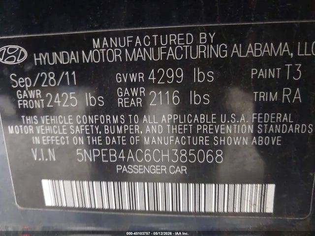 Hyundai SONATA Gls