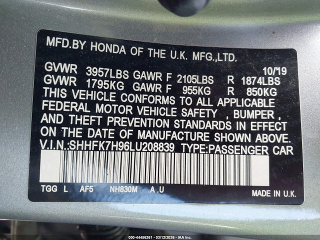 Honda Civic Sport Touring