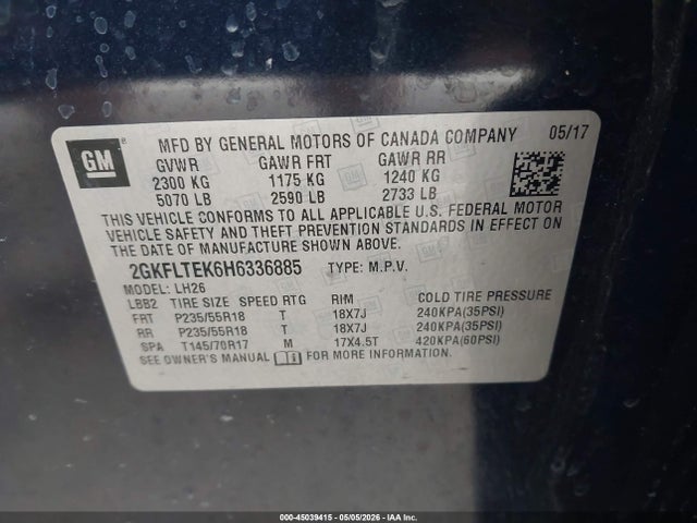 GMC Terrain Sle-2