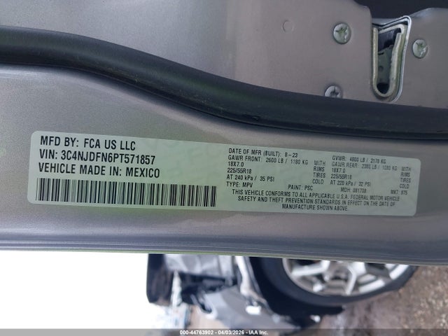 Jeep Compass Latitude Lux Fwd