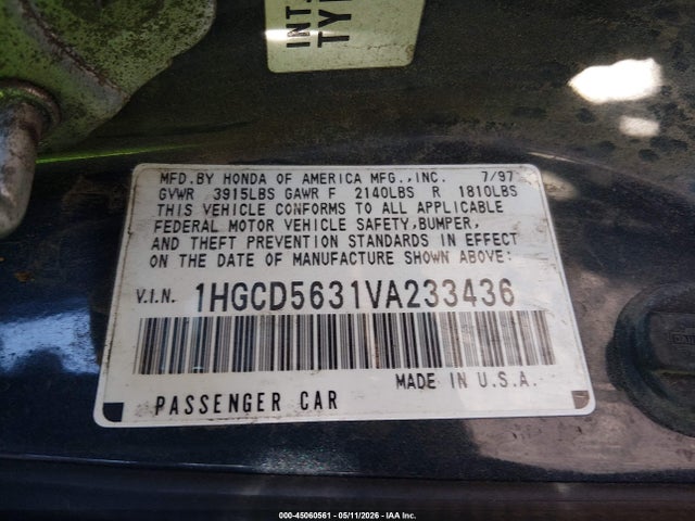 Honda Accord Lx