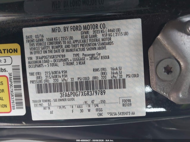 Ford Fusion S