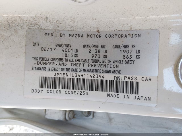Mazda Mazda3 Touring 2.5