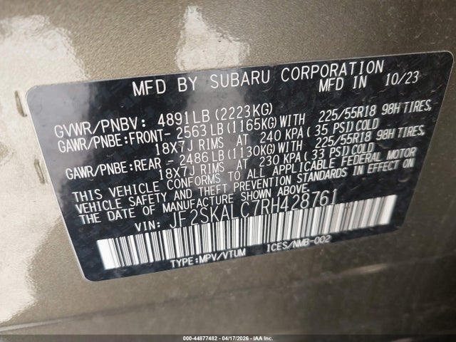 Subaru Forester Limited