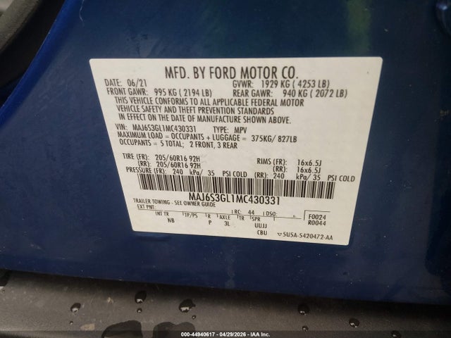 Ford EcoSport Se