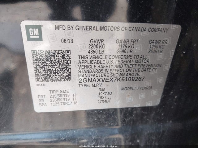 Chevrolet Equinox Lt