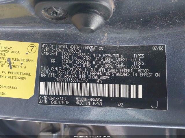 Toyota Highlander V6