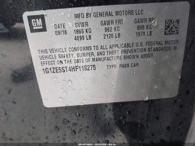 Chevrolet Malibu 1lt