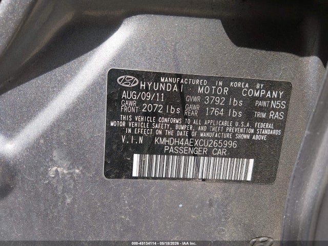 Hyundai ELANTRA Gls (ulsan Plant)