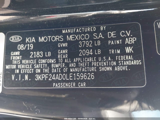 Kia Forte Lxs