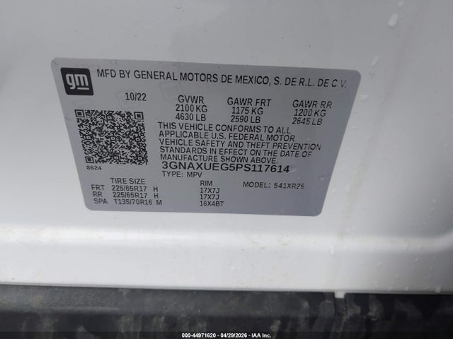 Chevrolet Equinox Awd Lt