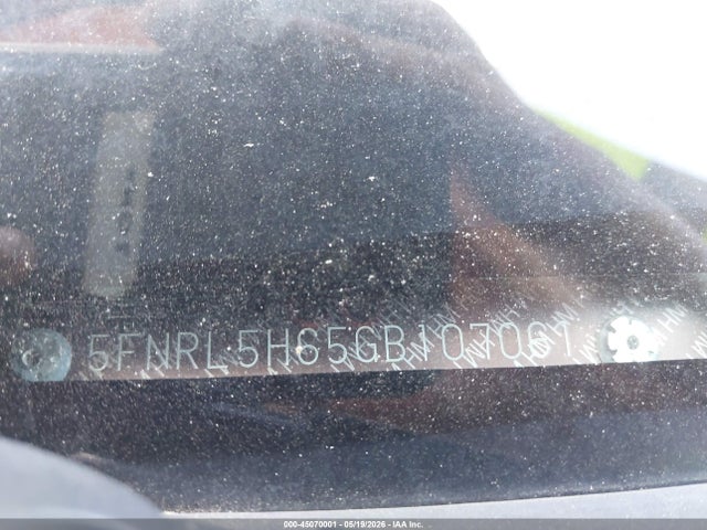 Honda Odyssey Ex-l
