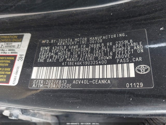 Toyota Camry Le