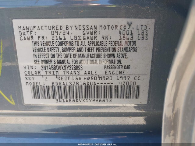 Nissan Sentra Sr