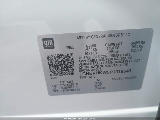 Chevrolet Traverse Awd Lt Leather