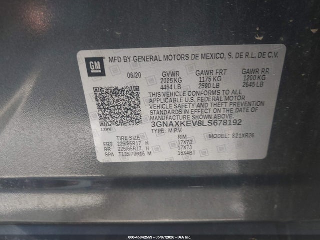 Chevrolet Equinox Fwd Lt 1.5l Turbo