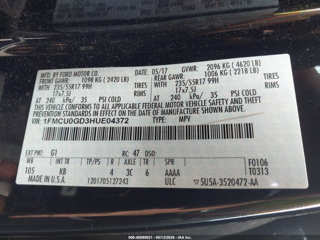 Ford Escape Se