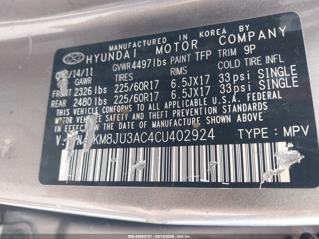 Hyundai TUCSON Gls
