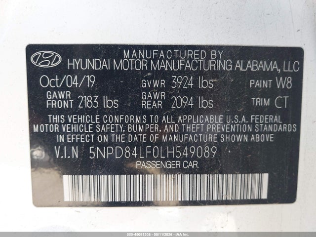 Hyundai ELANTRA Sel