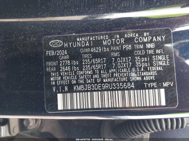 Hyundai TUCSON Sel