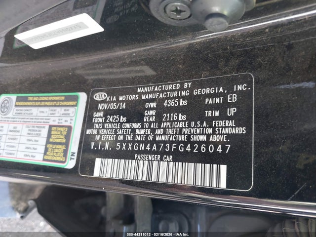 Kia Optima Ex