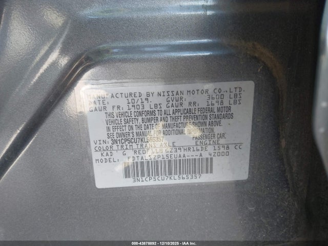 Nissan Kicks Sv