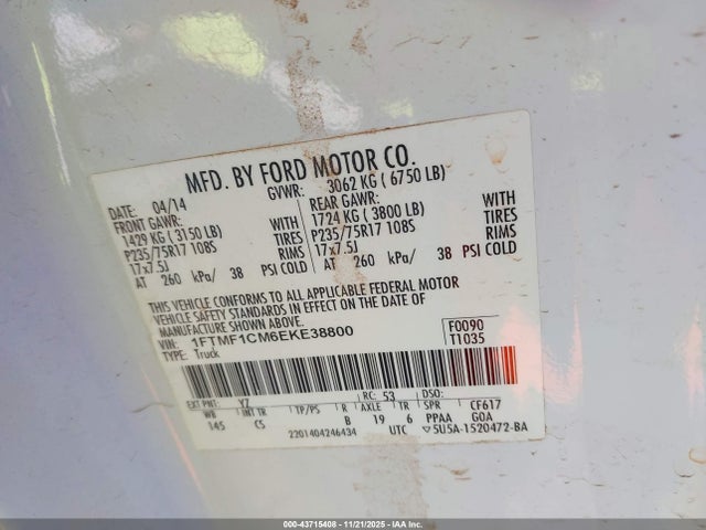 Ford F-150 Xl