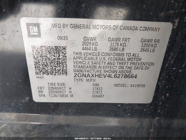Chevrolet Equinox Fwd Ls