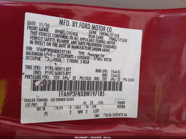 Ford Focus Se