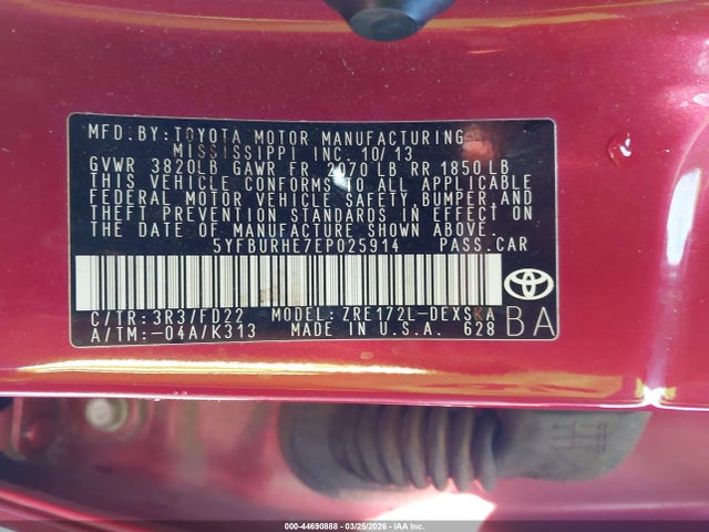 Toyota Corolla S