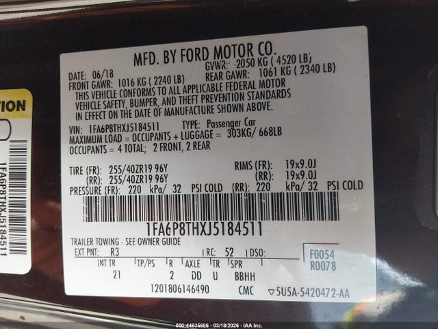 Ford Mustang Ecoboost