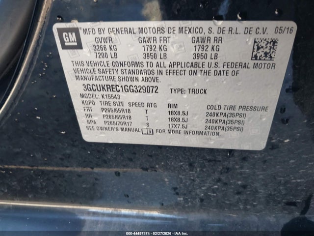 Chevrolet Silverado 1500 1lt