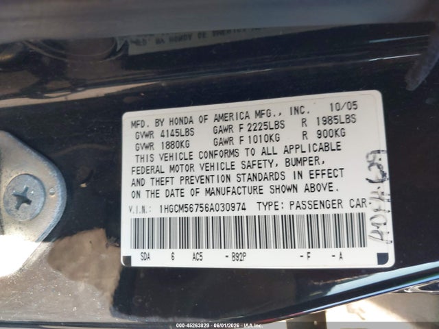 Honda Accord 2.4 Ex