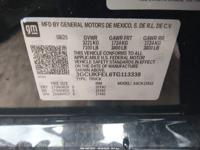 Chevrolet Silverado 1500 4wd  Short Bed Lt Trail Boss
